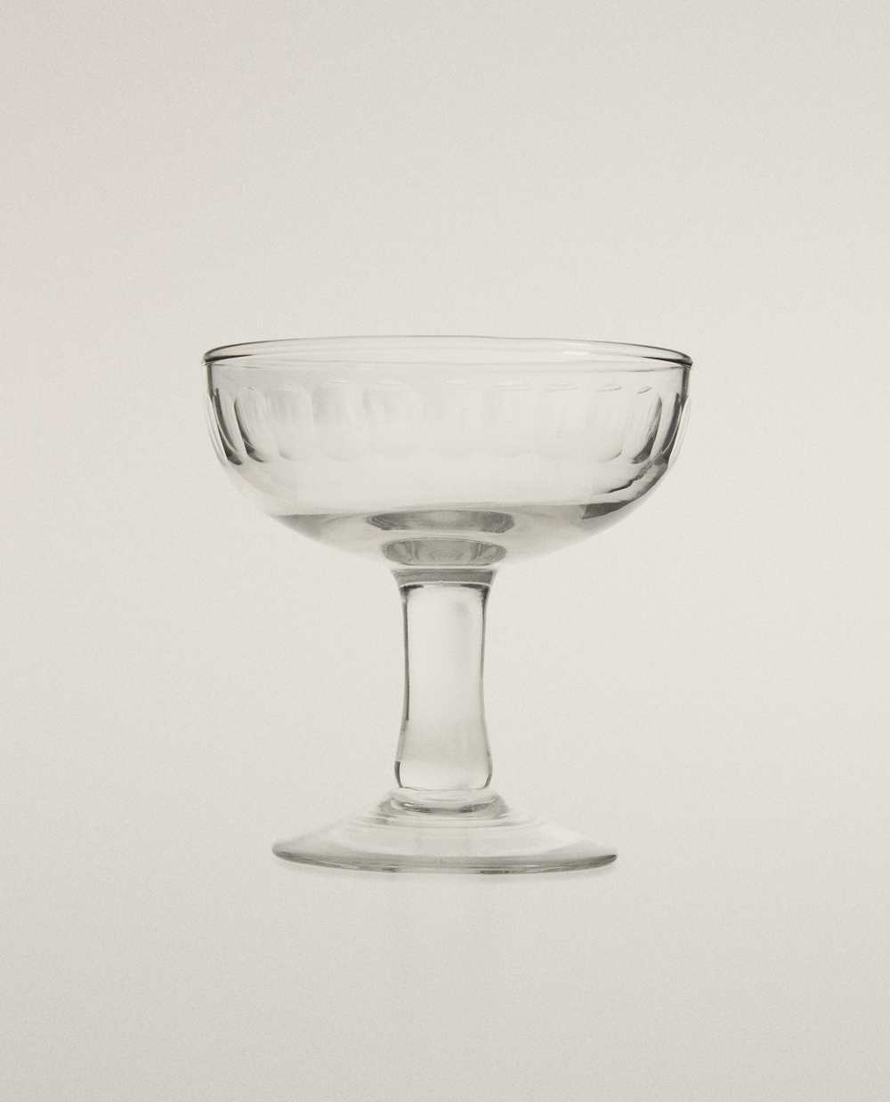 Zara Home бокал из стекла, цвет прозрачный, 10 см