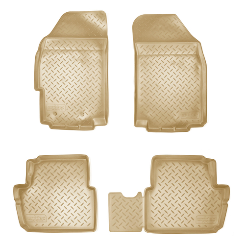 Ковры в салон Norplast/Unidec для Chevrolet Spark (2011-), арт.NPL-Po-12-28-B