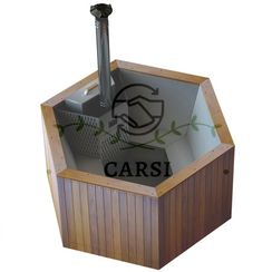 Купель Фурако 2300 с печью на 6-8 человек