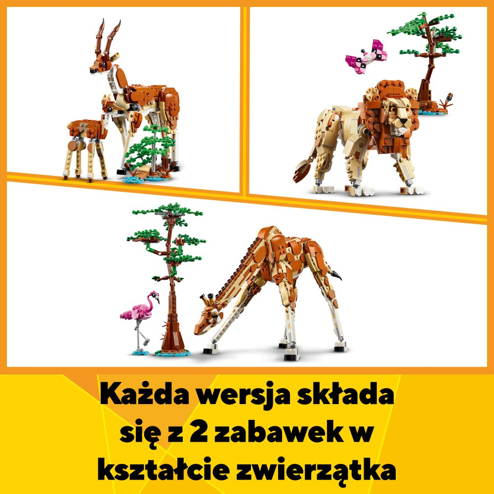 LEGO Creator - Дикие животные с сафари 3в1 31150