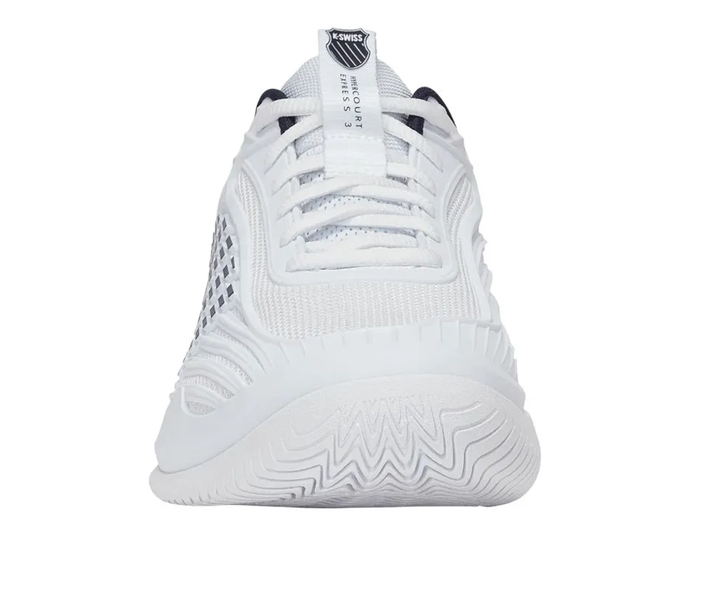 Мужские кроссовки теннисные K-Swiss Hypercourt Express 3 - white/peacoat/silver