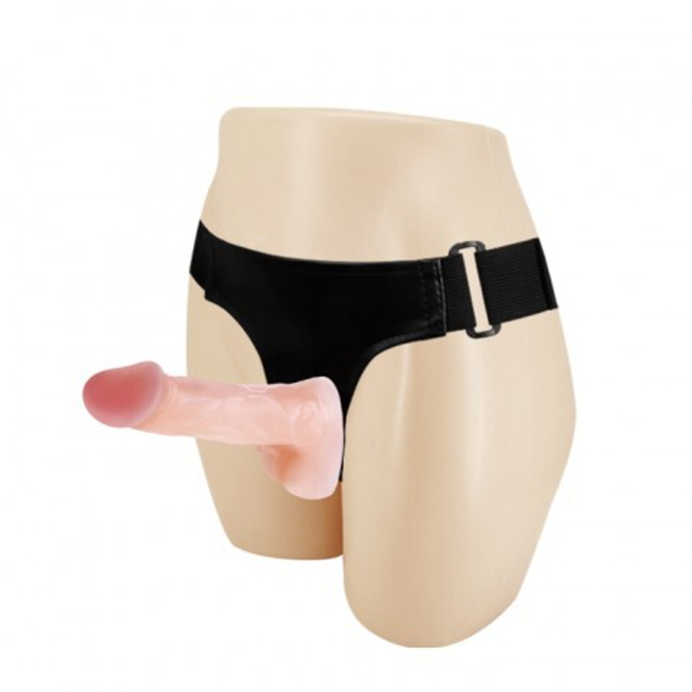 Страпон с маленькими насадками