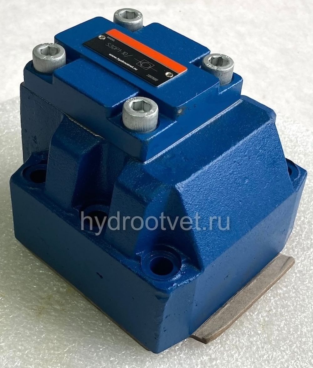 S30P0-10/ - Обратный клапан для монтажа на плиту Ду32, давление открытия 0 бар, уплотнение NBR