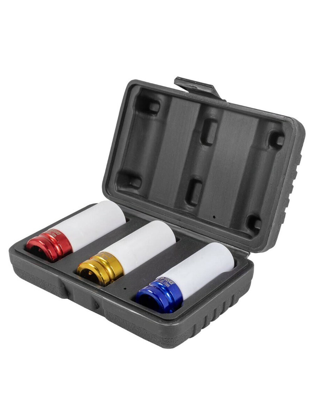 Головки ударные тонкостенные, набор 3пр., 1/2''(6гр.) Forsage F-4032
