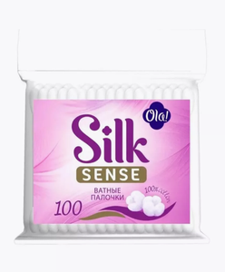 ВАТНЫЕ ПАЛОЧКИ OLA SILK SENSЕ 100ШТ