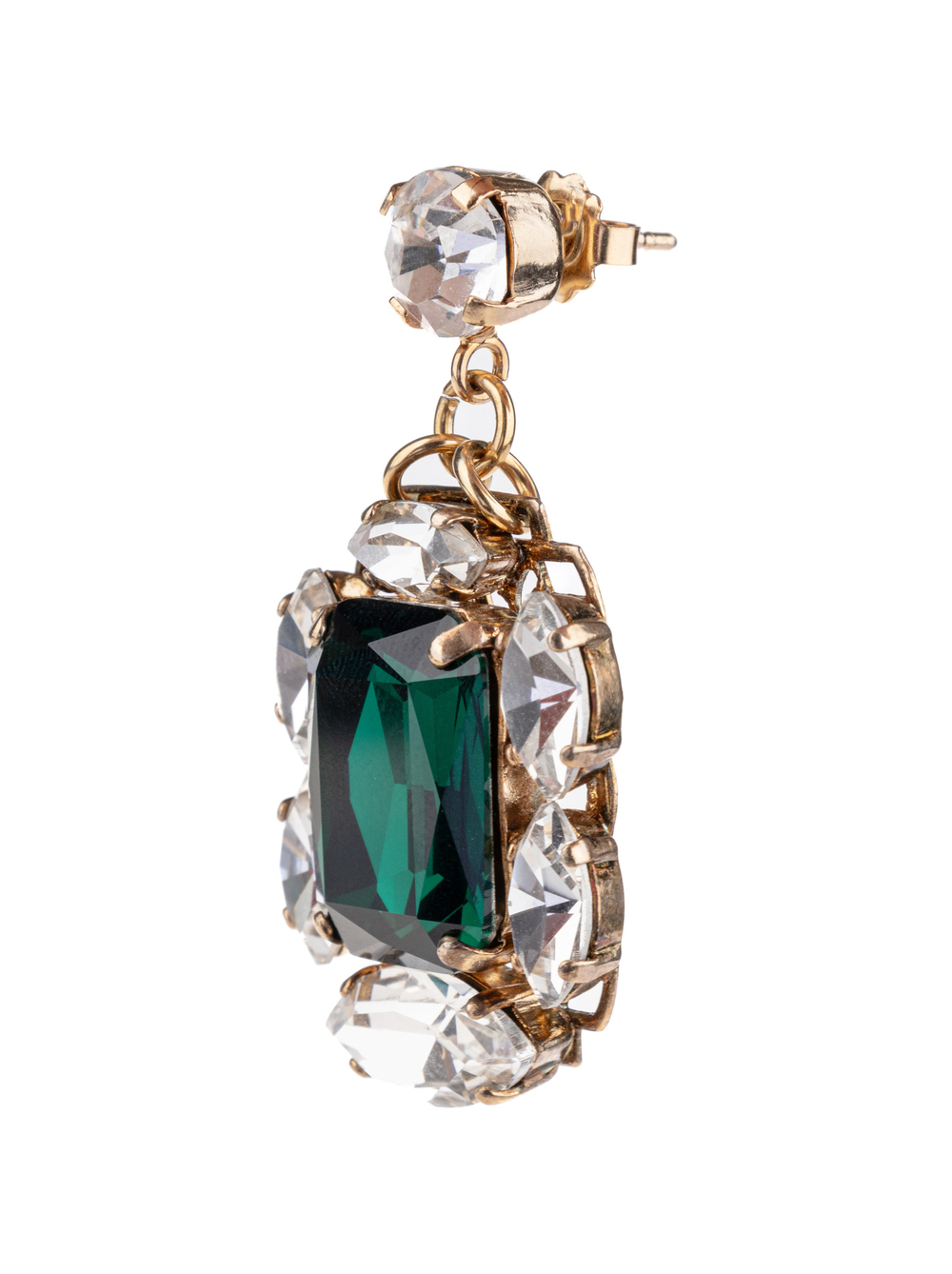 A HEUNIS серьги - зеленый