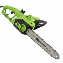Пила цепная электрическая ПЦЭ-2000П с поперечным двигателем, 2.0 кВт, 16'' (40 см) Сибртех