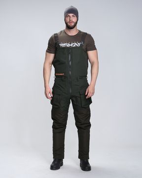 Костюм " PRO ANGLER" -15 ( Таслан, хаки-коричневый)