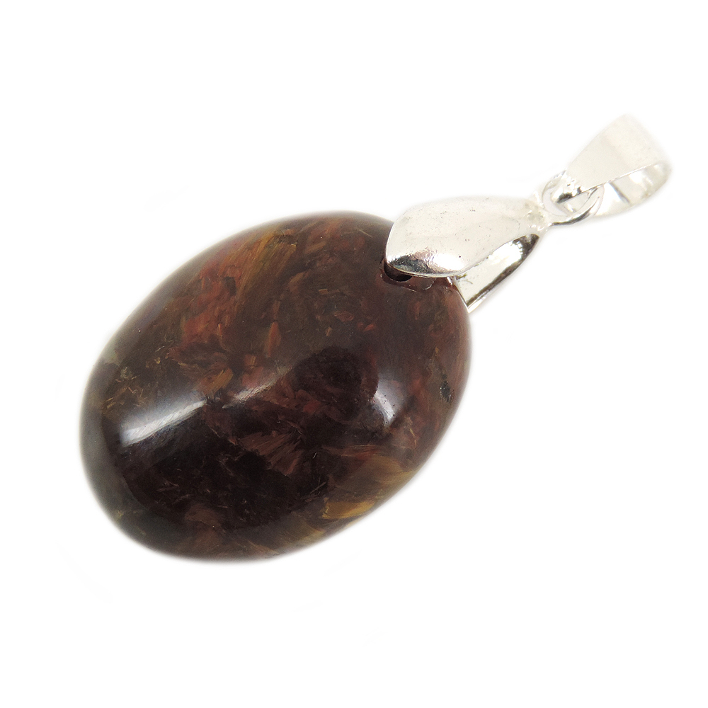 Кулон "Овал" питерсит асс