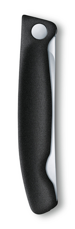 Нож для овощей SwissClassic чёрный складной 11 см VICTORINOX 6.7803.FB