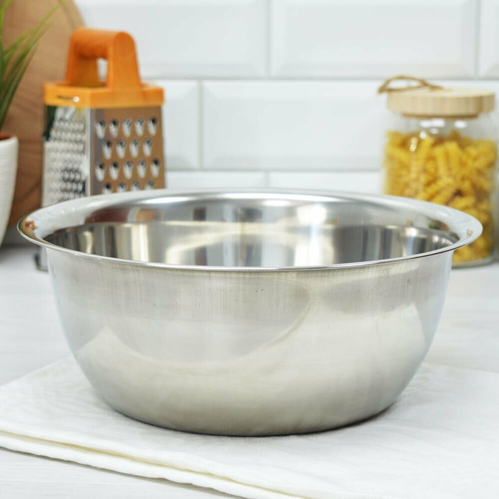 Миска 26см нерж глубокая 2,4л RG-5000-19