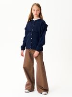 Кардиган для девочки AT1423 синий