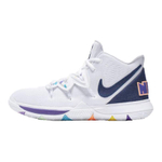 Big boy Nike Kyrie 5 Owen 5 "Have a Nike Day" actual combat non-slip shock absorption wear-resistant mid-top basketball shoes white color stitching