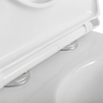 Унитаз-моноблок безободковый BelBagno Tre BB673CP-MN-TOR/SC с крышкой-сиденьем микролифт, белый