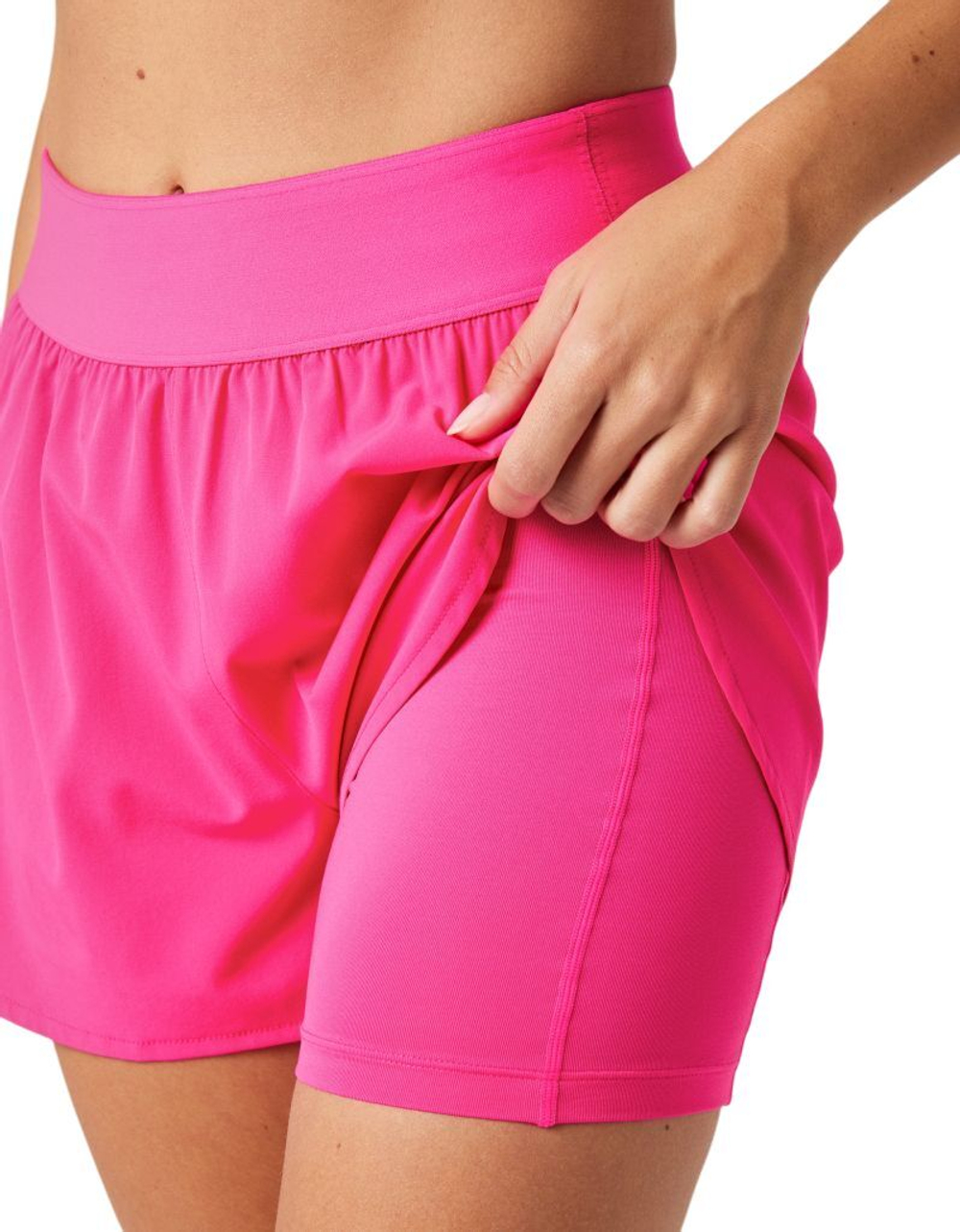 Женские теннисные шорты Bj_rn Borg Ace 2 In 1 - pink glo