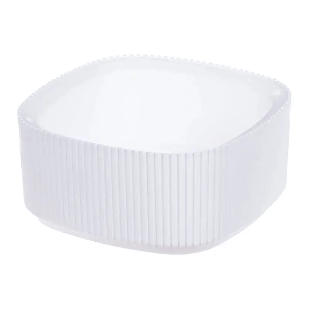 Кашпо СТРИП 165мм 0,9л со вставкой Белый