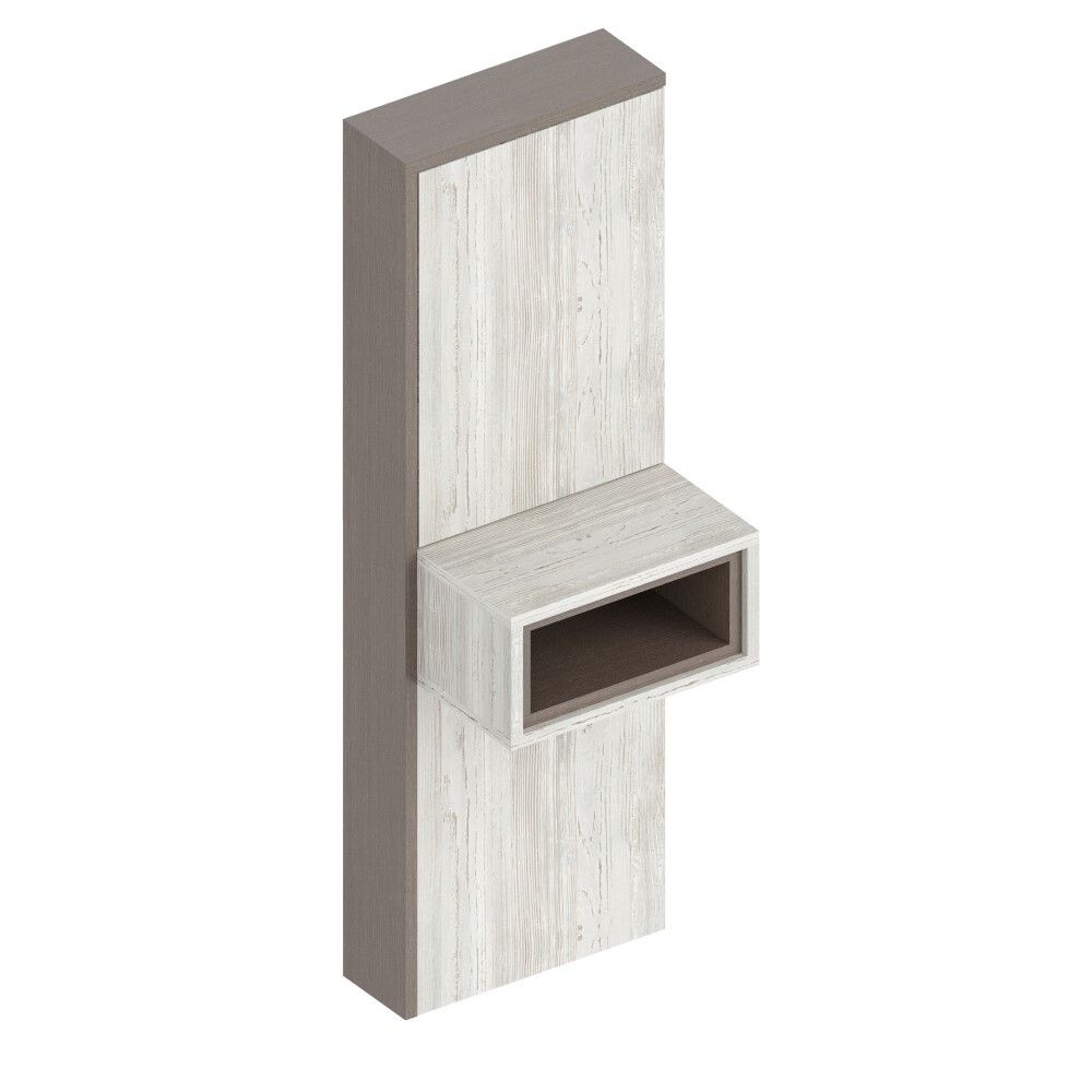 Тумба прикроватная навесная (ЛЕВАЯ), МС "Анита",