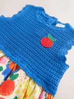 Сарафан для девочки Next AB6-936, Синий