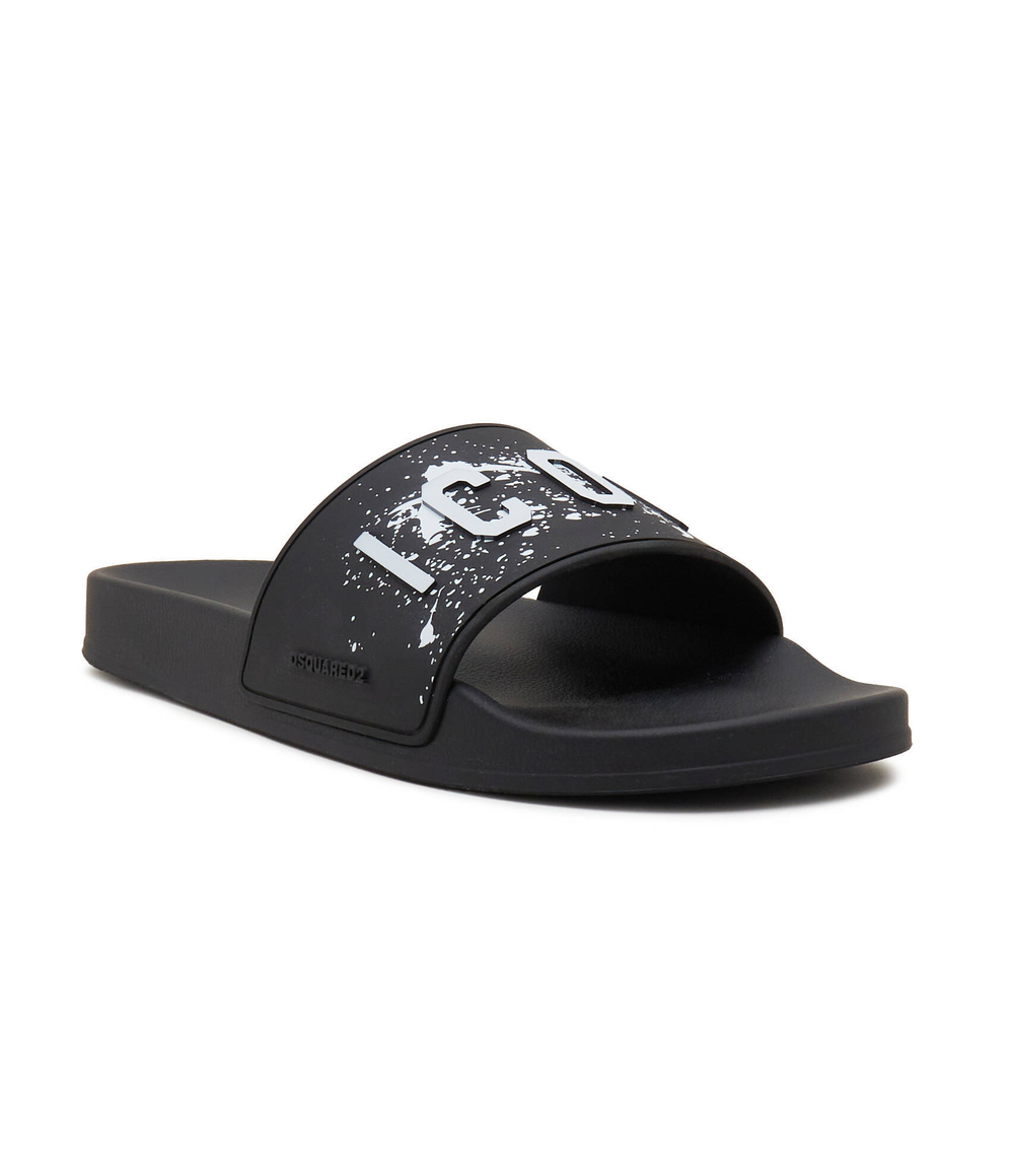 Шлепанцы Dsquared2 - черный(FFM0023 17205573)