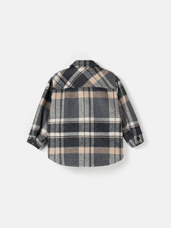 Пальто клетка 