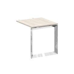 Onix Direct Lux Брифинг-приставка О-обр. м/к M-O.MO-BR-7 Денвер Светлый/Нержавеющая Сталь/Хром 780*7