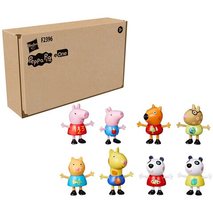 Hasbro Peppa Pig - Набор фигурок Свинки Пеппы 8 шт. F2396 / артикул   F2396  / GTIN 5010993849857