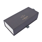 Ручка шариковая PARKER "Sonnet Core Subtle Blue Lacquer CT Slim", тонкая, корпус синий глянцевый лак, палладиевые детали, черная, 1945365