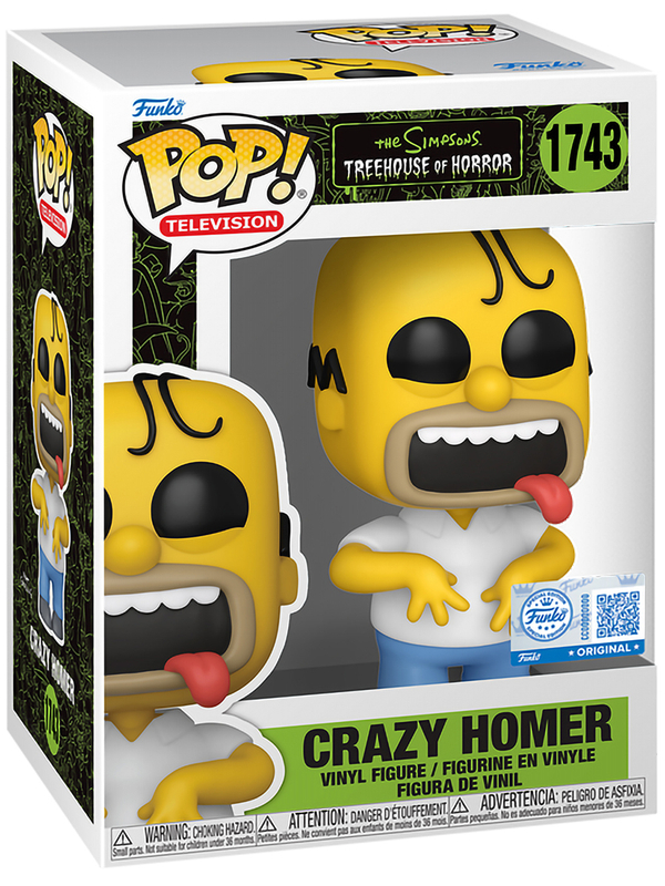 Фигурка Funko POP! TV Simpsons Treehouse Of Horror Crazy Homer SS (Exc) (1743) 87247