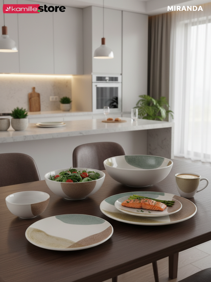 Тарелка десертная 20 см. керамическая, Miranda