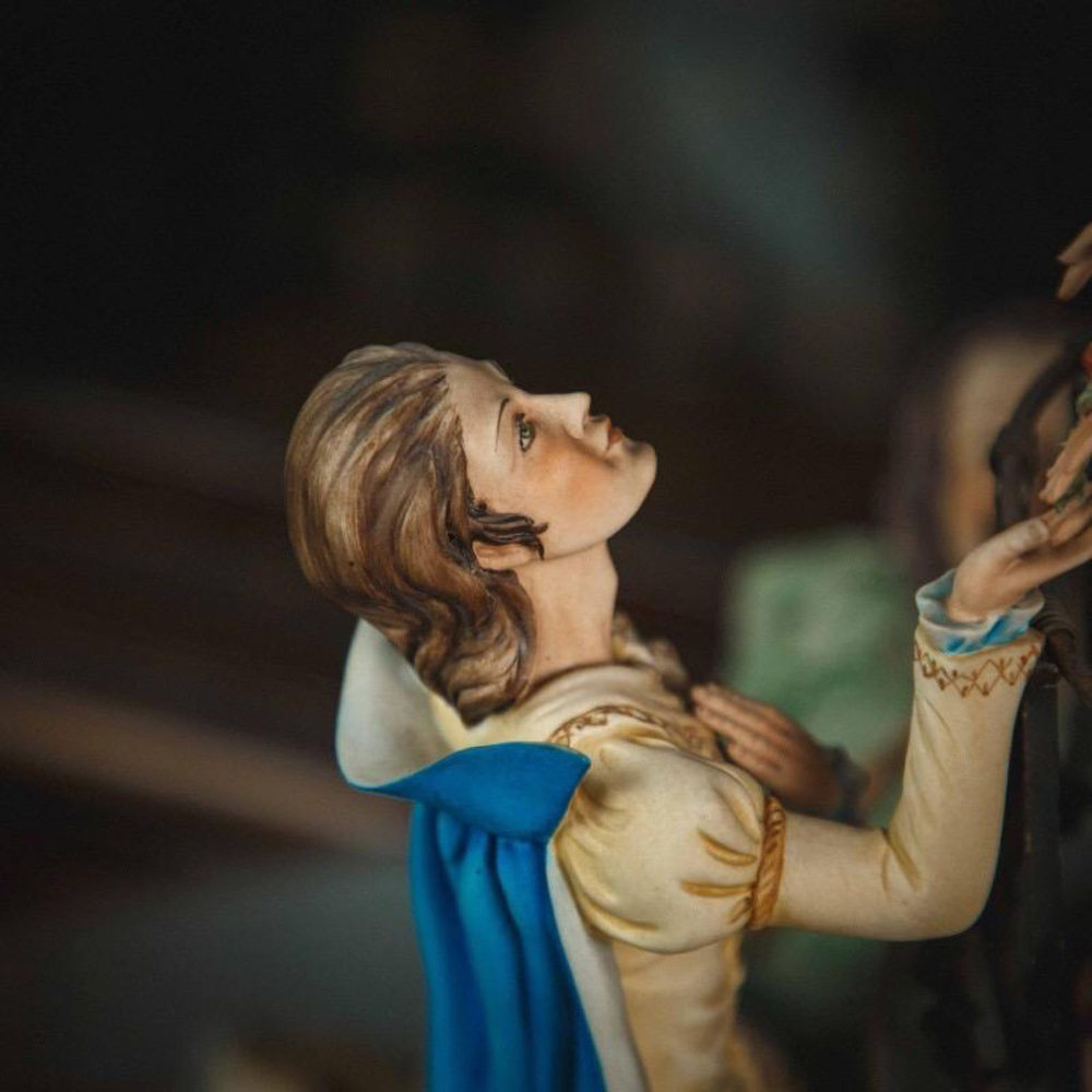 Винтаж: Фарфоровая мануфактура Capodimonte «Ромео и Джульетта»