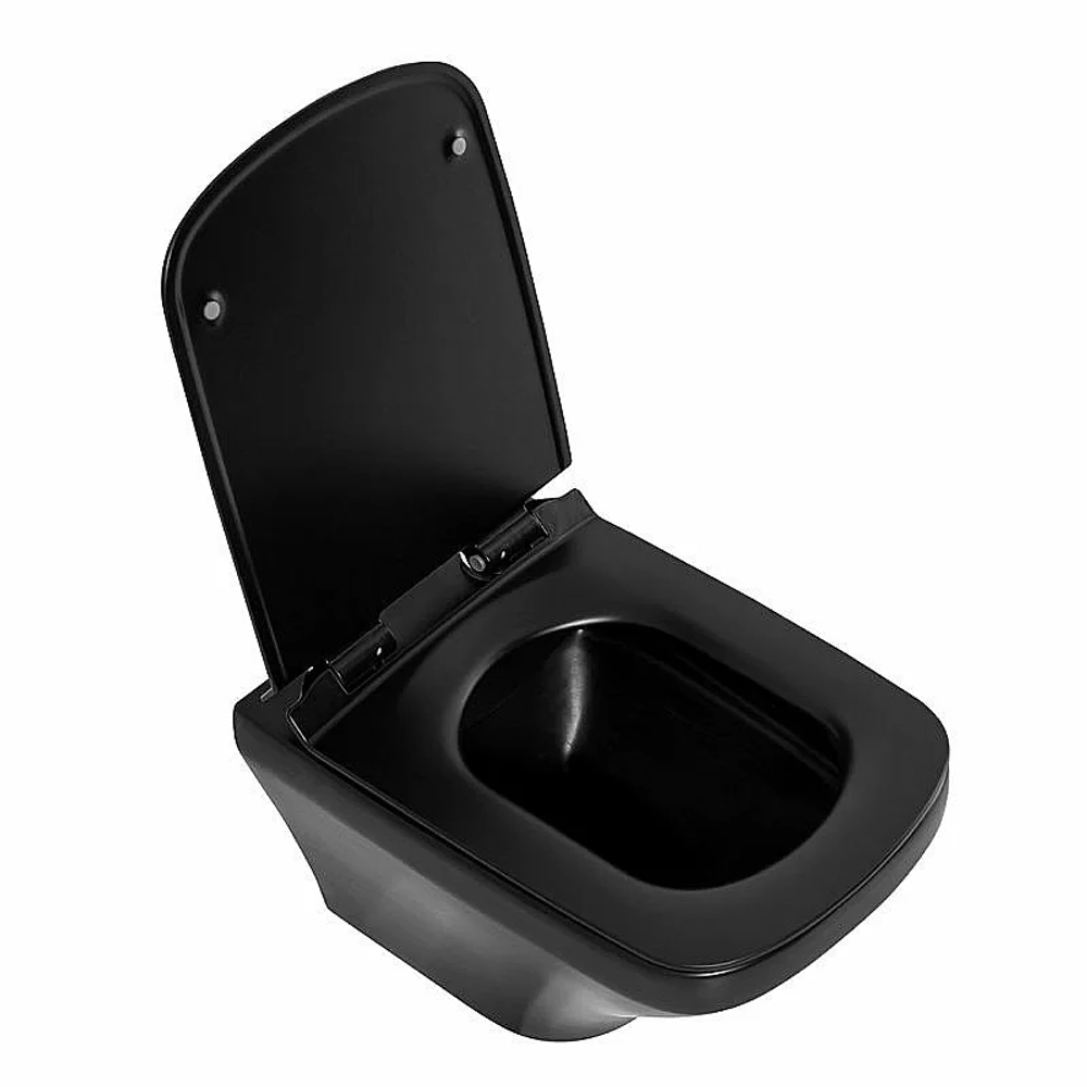 Унитаз подвесной BelBagno SELA BB3201CHR безободковый, с крышкой микролифт, с инсталляцией и кнопкой
