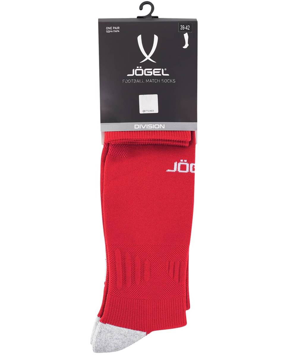 Гетры футбольные Match Socks, красный