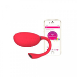 Виброяйцо Magic Motion Fugu, красный