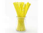Палочки для кейк-попсов/меренги желтые - 50 шт. Длина 15 см.