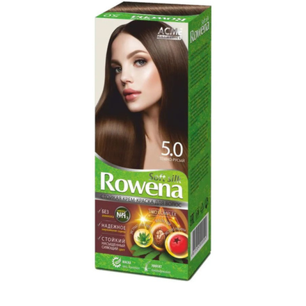 Краска для волос Rowena Темно-Русый 5.0