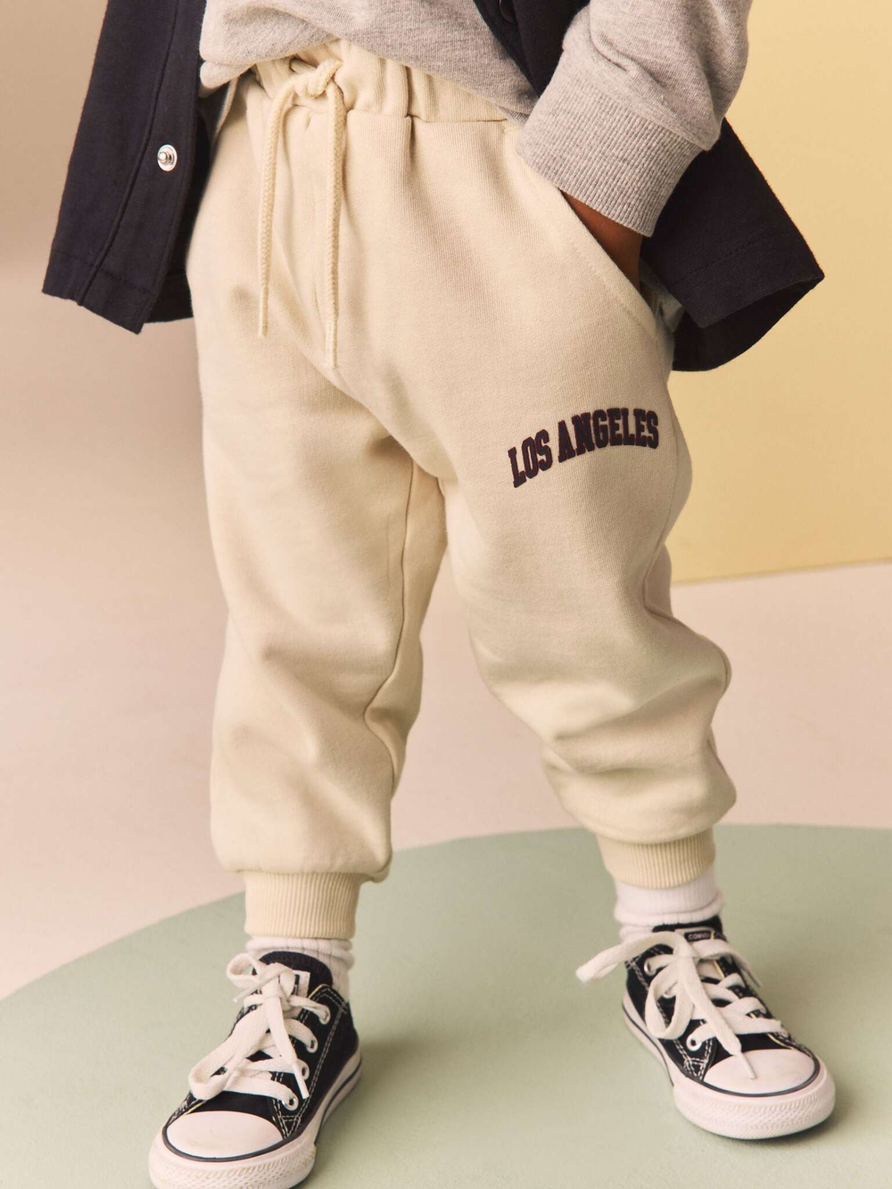 Комплект из трех предметов для мальчика Next B36-600, Серый, Молочный, Черный