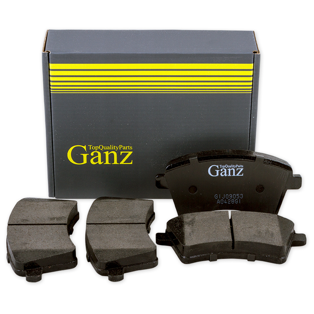 Колодки GANZ передние RENAULT Kangoo 08 Арт.:GIJ09053