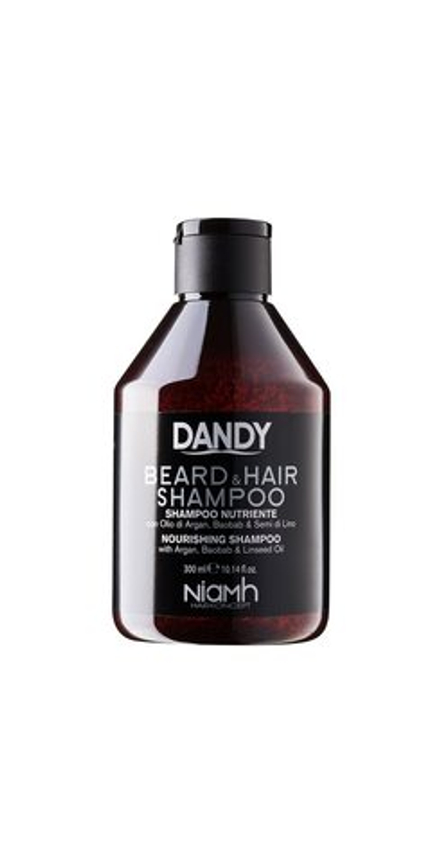 DANDY Beard & Hair Shampoo - шампунь для волос и бороды /   300  ml  / GTIN 80316374
