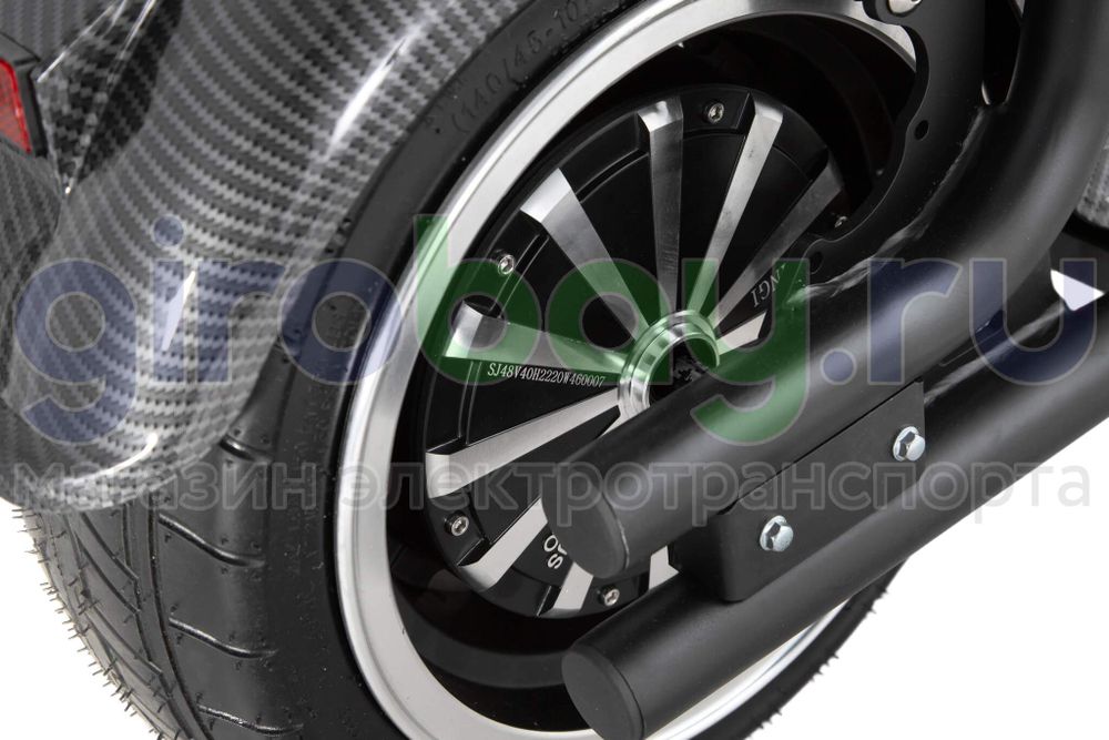 Электроскутер IKINGI X2 PRO (48V/21Ah) - Карбон фото №15