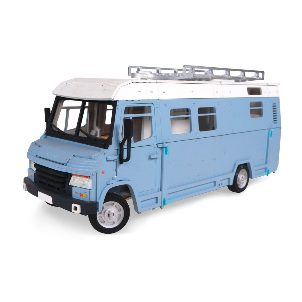 Деревянный конструктор Кукольный дом на колесах - Трейлер-дом "Пикник" (Lemmo)