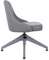 Кресло Бюрократ CH-340GLZ серый 38-404 крестов.4-луч. пластик пластик серый
