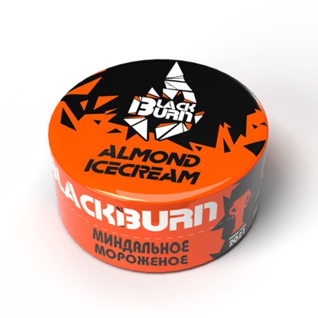 Табак Black Burn "Almond Ice Cream" (слив.мороженое с миндалем) 25гр
