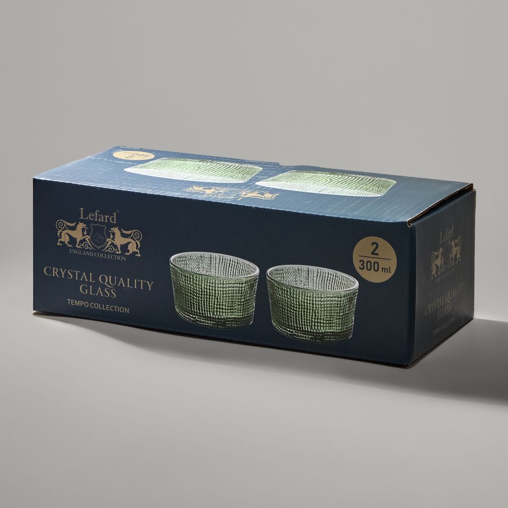 НАБОР САЛАТНИКОВ "TEMPO" GREEN 2 ШТ. 10,6Х10,5Х5,8 СМ