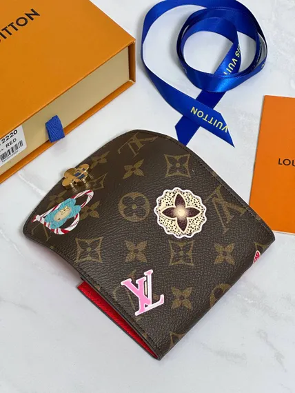 Кошелек для монет Louis Vuitton Rosalie, красный