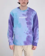 Толстовка Anteater Hoodlong Tie Dye Синяя