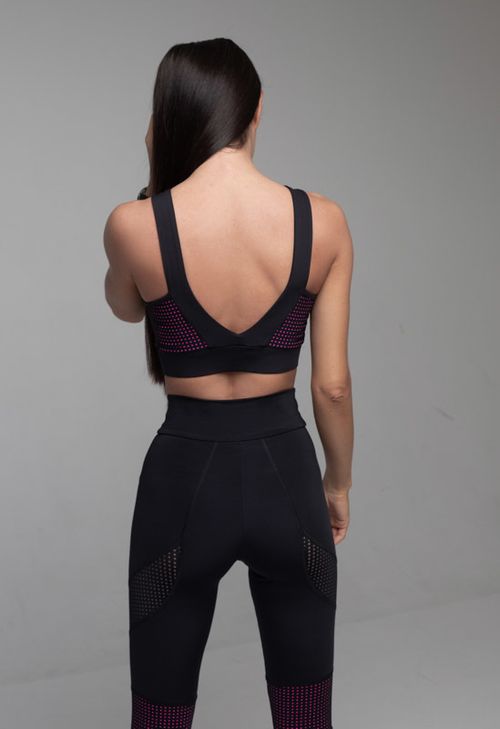 Топ Neon Perforation Pink №2