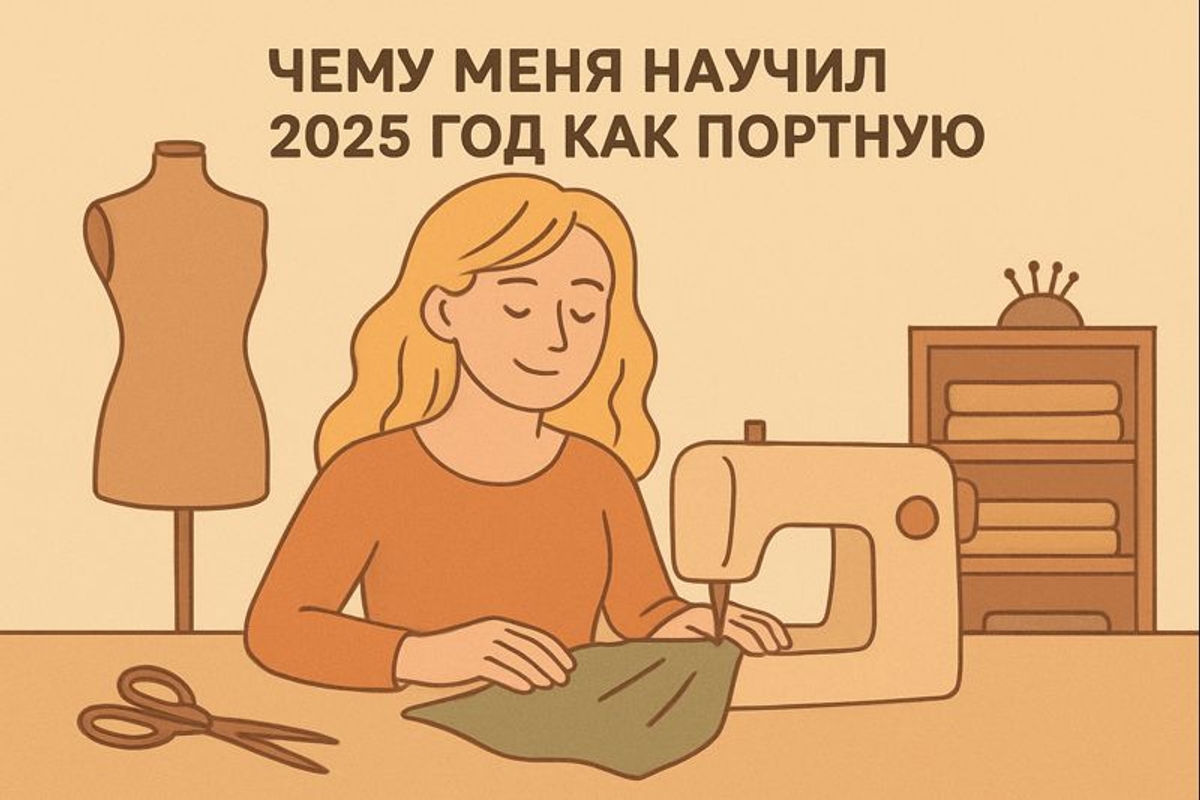 Чему научил 2025 год портных и дизайнеров: опыт, инструменты и профессиональный рост