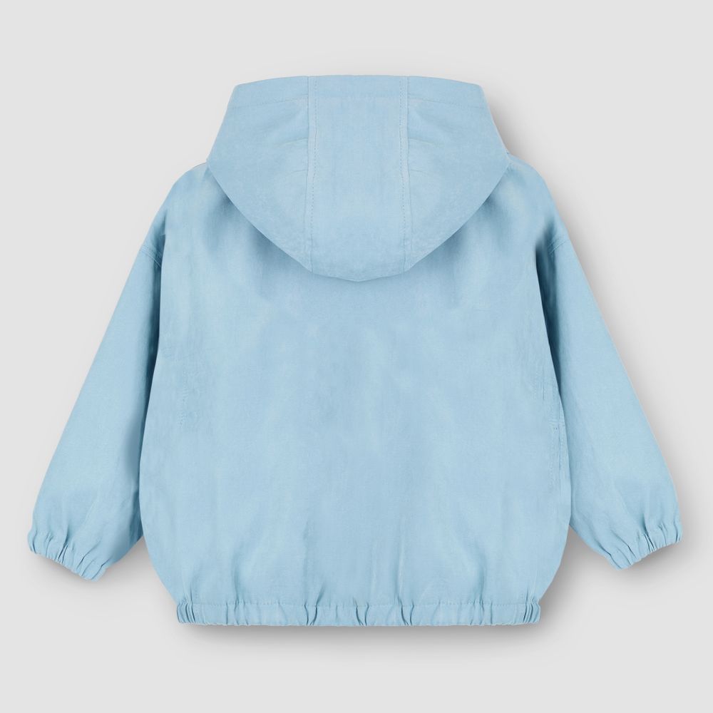 Ветровка цвета полыни с вышивкой "Сиамский кот"