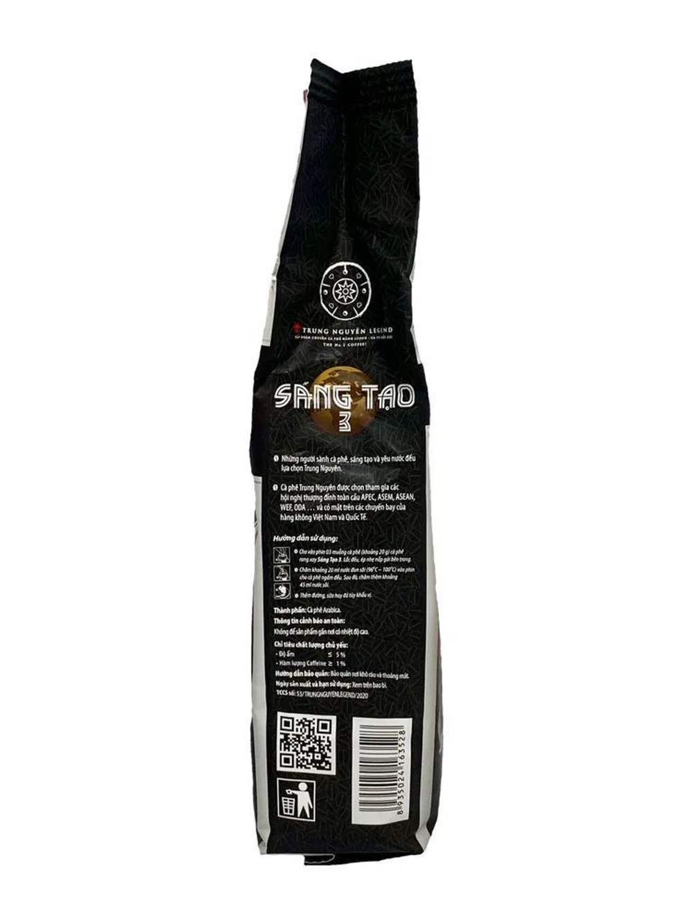 Вьетнамский молотый кофе "Sang Tao №3" (Trung Nguyen), 340г