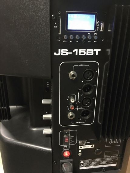 JBL JS15BT активная АС, 400Вт, динамик 15 дюймов